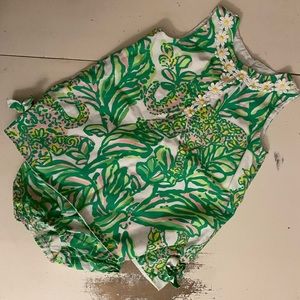 Lilly Pulitzer Jungle Elephant Dress 18-24M